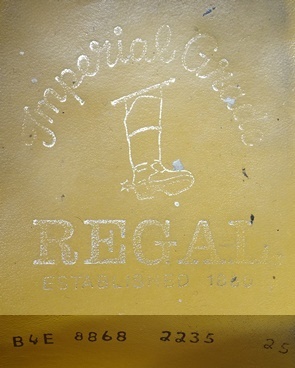 即決 REGAL Imperial Grade 25.0cm ウイングチップ リーガル インペリアルグレード 黒 ブラック 本革 型押し ビジネス 本皮 革靴 紳士靴_画像9