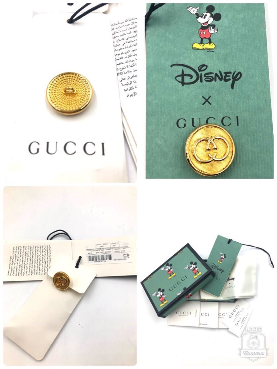 ■新品未使用■超希少■GUCCI×Disney グッチ×ディズニー　カードケース　ミッキーマウス　マイクロGG インターロッキングG 付属品あり