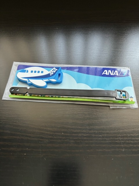 ★レア　新品未使用　非売品★ANA　全日空　キッズ　ネームタグ　ラゲッジタグ　バッグタグ　トラベルタグ ノベルティ ボーイング 787_画像1