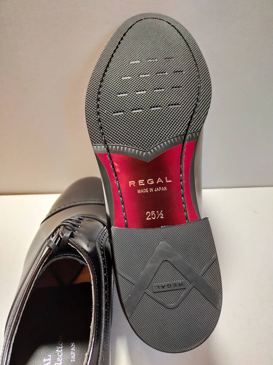 REGAL 31HR ブラック 25 5 新品未使用 日本製 革靴 リーガル REGAL 31HR ブラック 25 5 新品未使用 日本製 革靴 リーガル