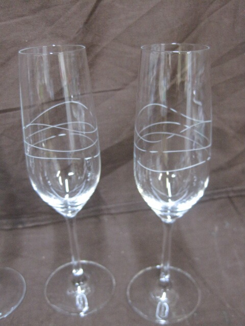 【B063】TIFFANY&Co. ティファニー まとめセット  CRYSTAL GLASS ロックグラス シャンパングラス タンブラー ロゴグラスの画像4