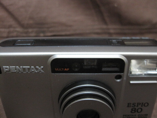  【B108】【プラス】PENTAX ペンタックス ESPIO 80 エスピオ 80 ZOOM 35-80mm コンパクトカメラ フィルムカメラ 動作OK_画像9