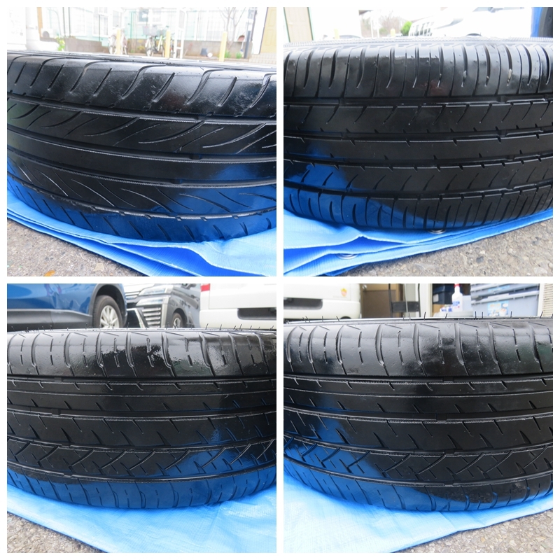 BY7230 RAYS/レイズ VERSUS STRATAGIA VOUGE 18インチx7.0J/+48 5H/PCD100//GRENLANDERタイヤ 215/40ZR18 215/45R18　※フォレスター外し_画像5