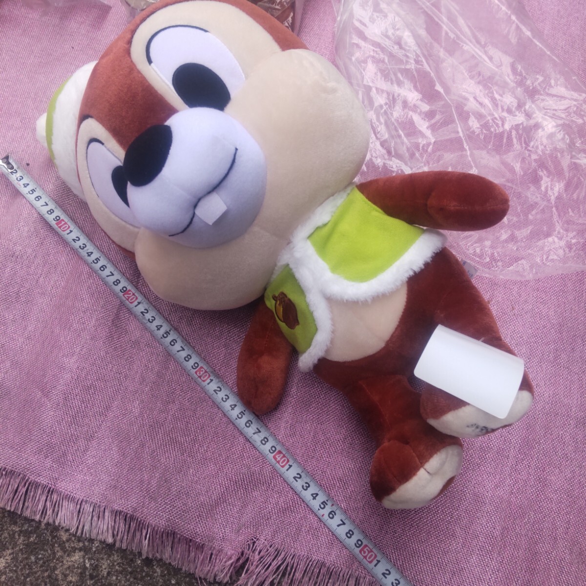  unused large amount summarize large almost tag attaching 50cm rank 15 piece Disney chip & Dale soft toy including in a package un- possible 2 mouth shipping 