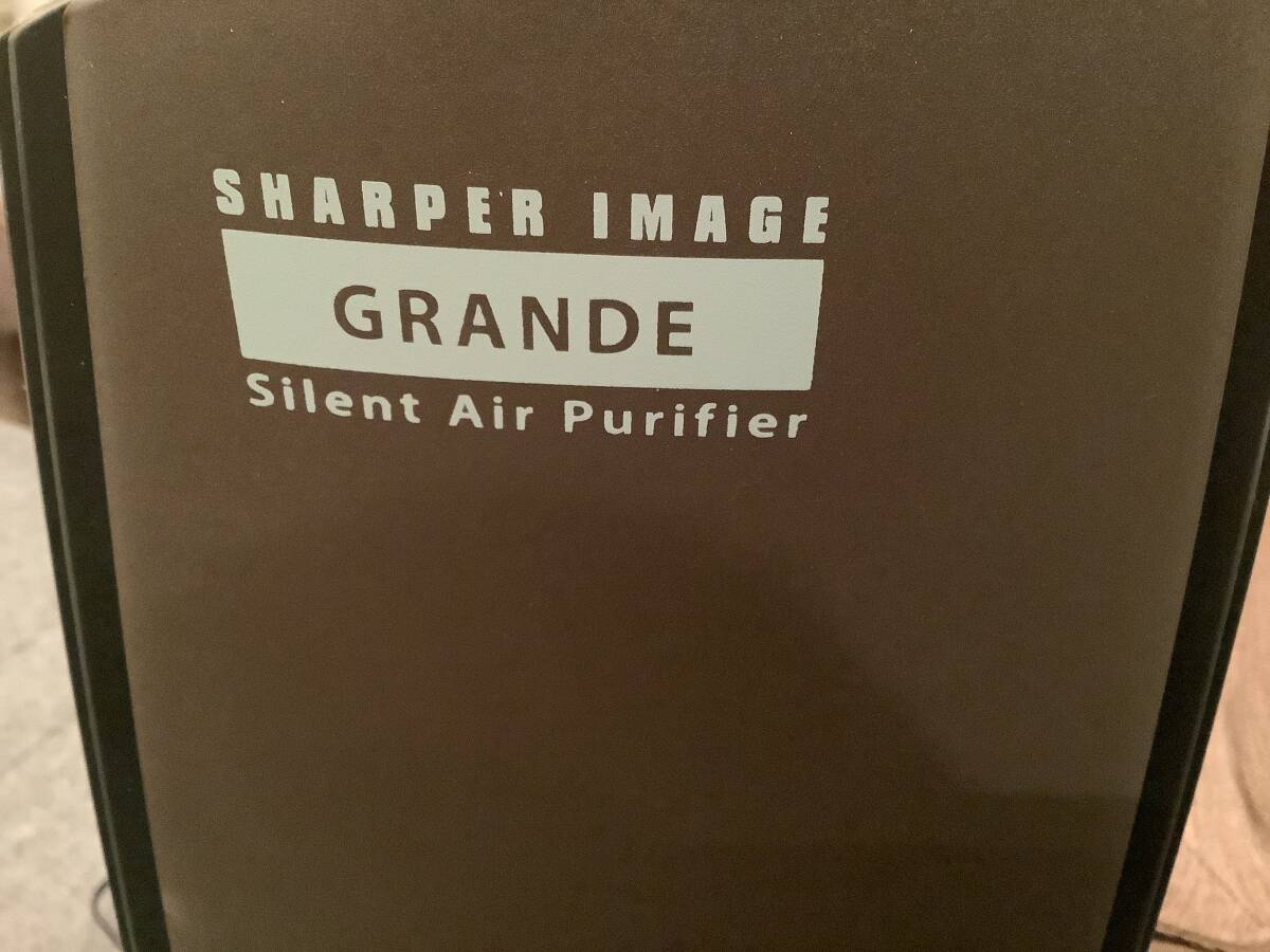 展示品 未使用 箱無し sharper image silent air purifierの画像1