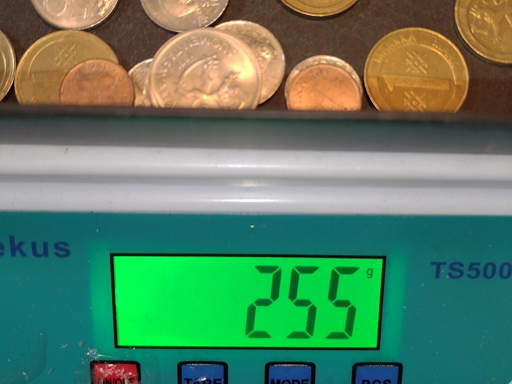 【1円スタート】フィンランド　マッルカ硬貨　おまとめ　約0.2㎏_画像4