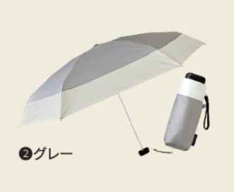 晴雨兼用 日傘 遮光率100% グレー ドクターシーラボ