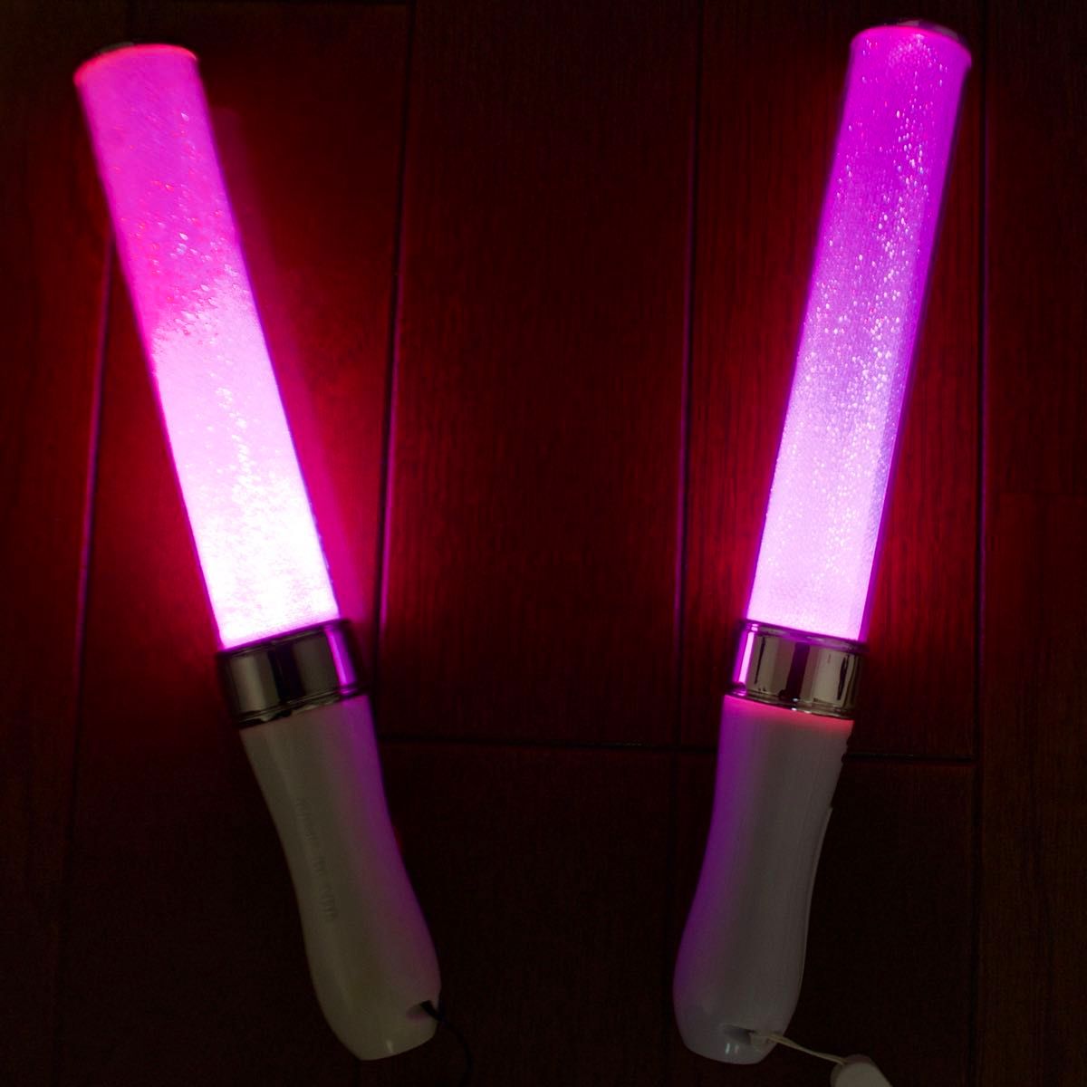 【キンブレ 比較有】LED ペンライト 15色　本体 2本 ライブ アイドル 匿名