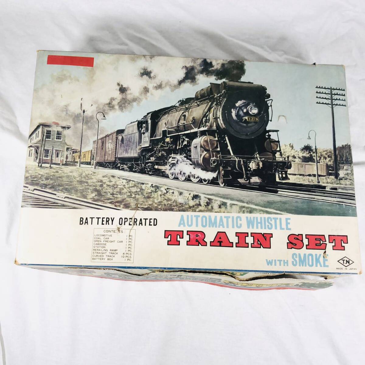 AUTOMATIC WHISTLE TORAIN SET WITH SMOKE トレインセット 動作未確認 現状品 日本製 ビンテージ レトロ 鉄道模型 - その他 AUTOMATIC WHISTLE TORAIN SET WITH SMOKE トレインセット 動作未確認 現状品 日本製 ビンテージ レトロ 鉄道模型 - その他