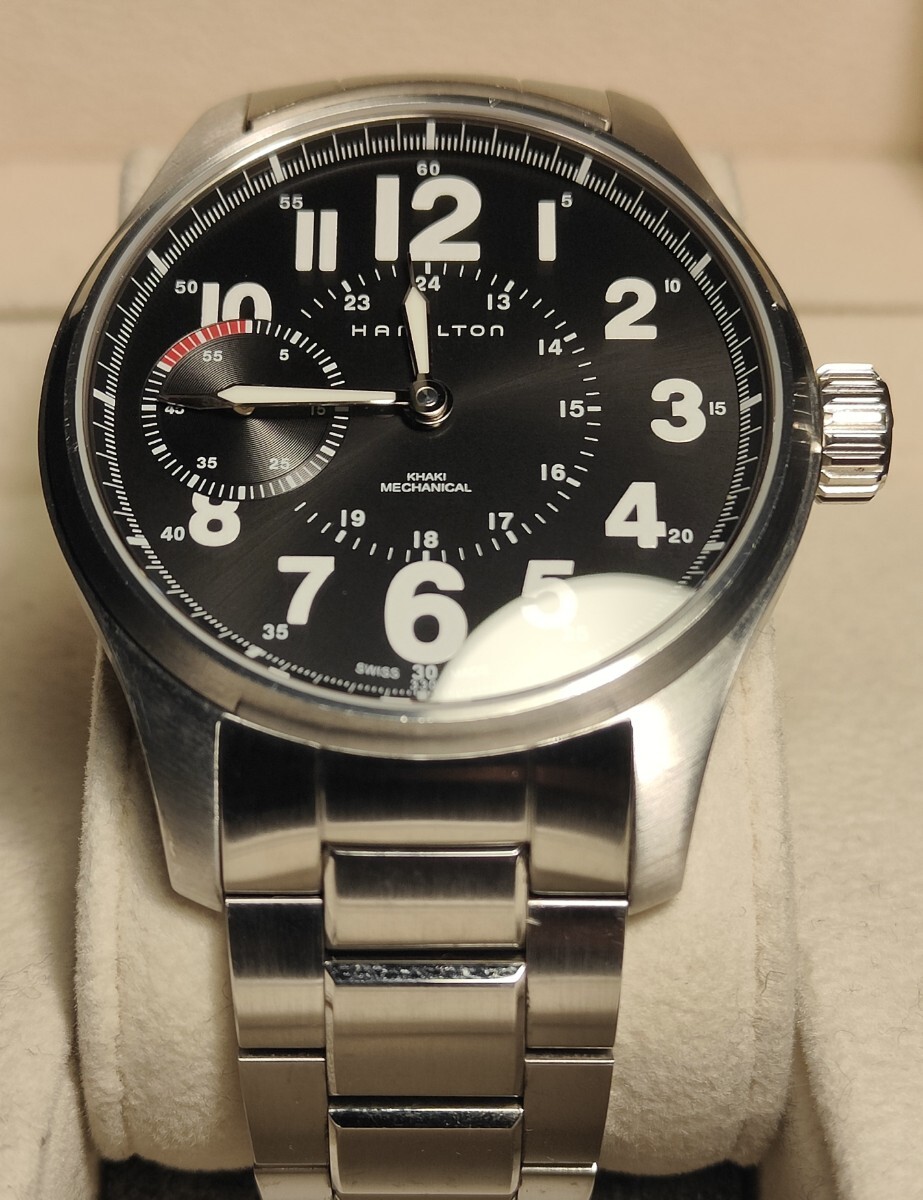 送料無料 完売品 Hamilton khaki officer mechanical ハミルトン カーキ オフィサー メカニカル 手巻き 腕時計 ジャズマスター Jazzmaster 