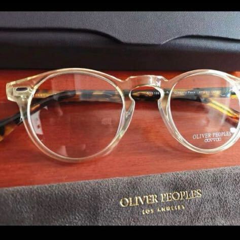 最高級 イタリア製 OLIVER PEOPLES オリバーピープルズ 人気 OV5186 ボストン メガネフレーム 鼈甲 クリア眼鏡の画像9