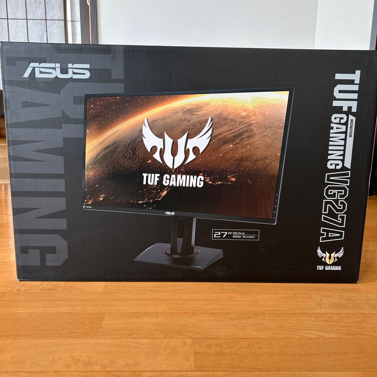 展示品 ASUS ゲーミングモニター TUF Gaming VG27AQ 27インチ 展示品 ASUS ゲーミングモニター TUF Gaming VG27AQ 27インチ