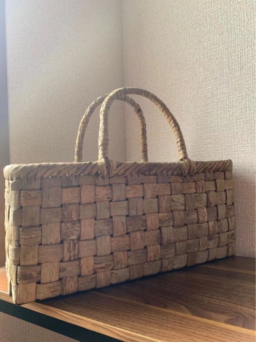 胡桃 くるみかごバッグ 手作り 胡桃籠バッグ クルミ表皮 内布 胡桃 くるみかごバッグ 手作り 胡桃籠バッグ クルミ表皮 内布