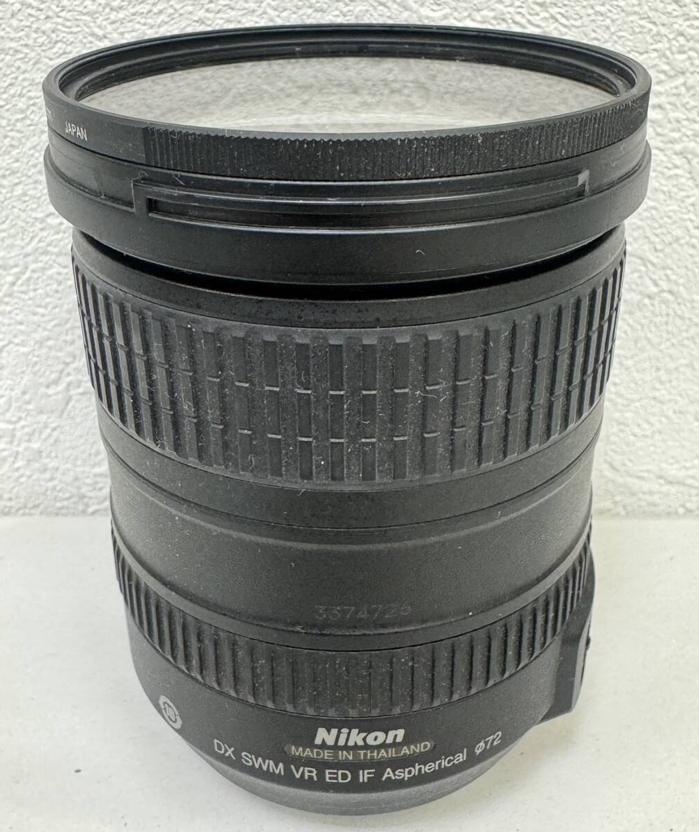 【GY-6181TY】Nikon ニコン DX AF-S NIKKOR 18-200ｍｍ 1:3.5-5.6G ED カメラレンズ レンズのみ 光学機器 一眼カメラ用 ジャンク扱い_画像4