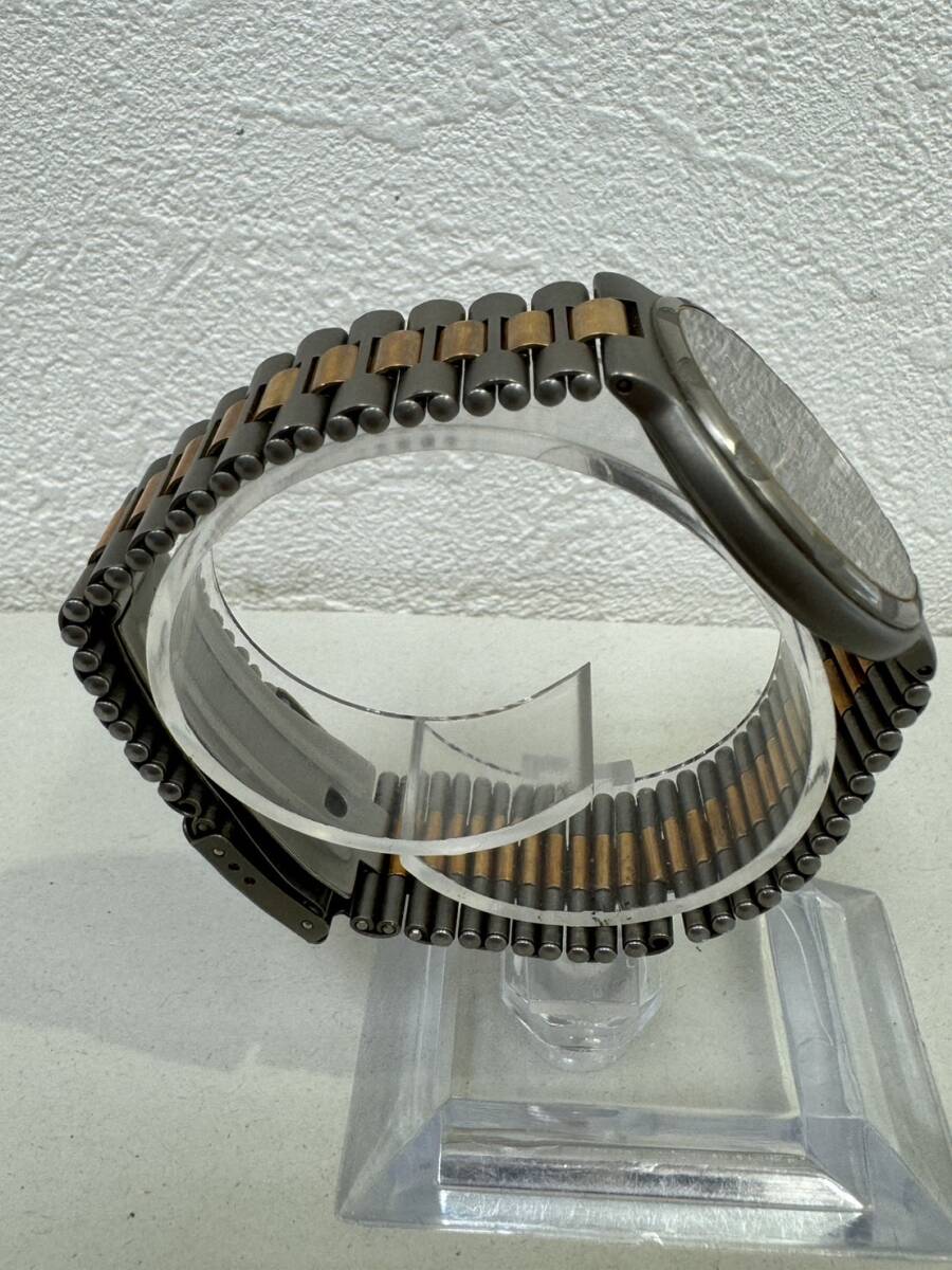 【GY-6009AR】1円~「中古品ジャンク扱い」LONGINES ロンジン Conquest コンクエスト チタニウム MODELE DEPOSE 腕時計 コレクションの画像4