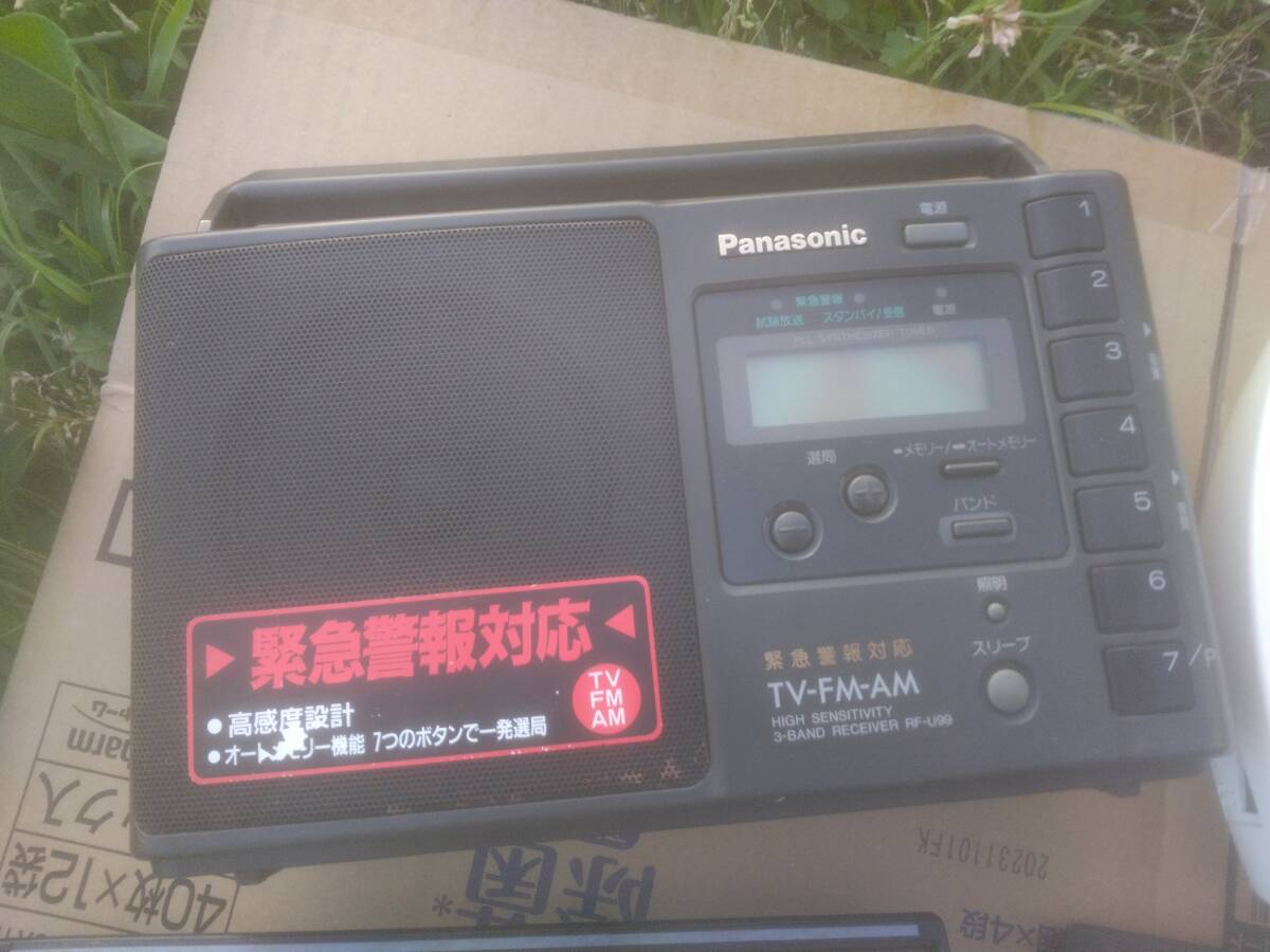 ラジカセ 5個 まとめて セット カセットテープCD ラジオ レトロ 動作品 ソニー ZS-E20CP ICF-28 M-101 パナソニック RF-U99 東芝 RT-F37 の画像5