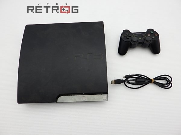 PlayStation3 120GB チャコールブラック(旧薄型PS3本体・CECH-2100A) PS3の画像1