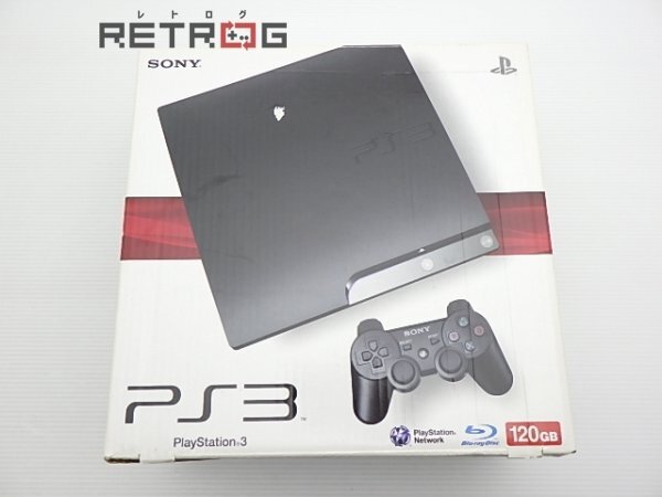 PlayStation3 120GB チャコールブラック(旧薄型PS3本体・CECH-2000A) PS3の画像1