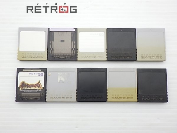 NGC memory card set 10 sheets Game Cube NGC