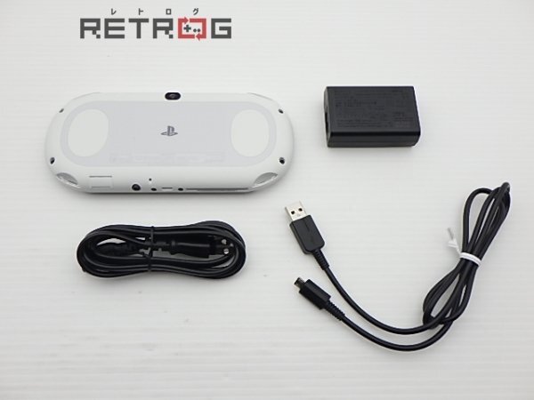 PlayStation Vita本体 Wi-Fiモデル（PCH-2000 ZA22 グレイシャー・ホワイト） PS Vitaの画像4