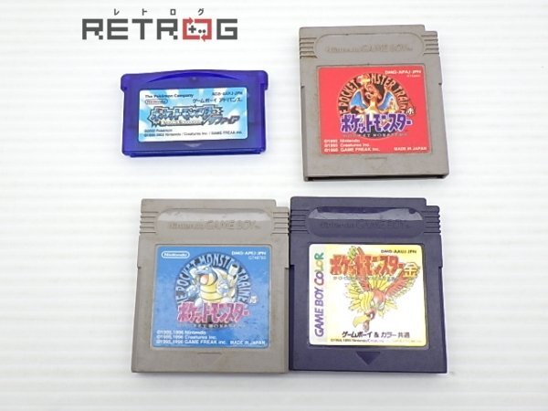 ポケットモンスター ソフトセット（GB GBA） その他_画像1