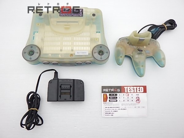  person ton dou64 body ( clear blue ) N64 Nintendo 64