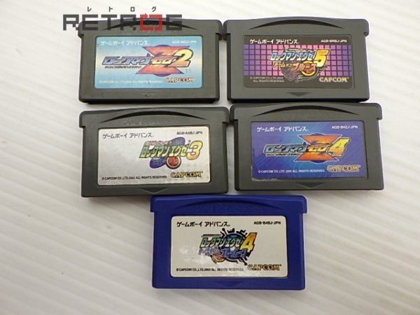 ロックマン ソフトセット ゲームボーイアドバンス GBA_画像1