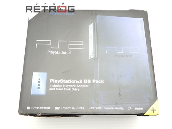 PlayStation2本体 BBパック（SCPH-50000/ミッドナイトブルー） PS2_画像1