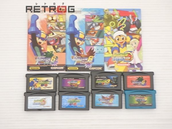 ロックマン ソフトセット ゲームボーイアドバンス GBA_画像1