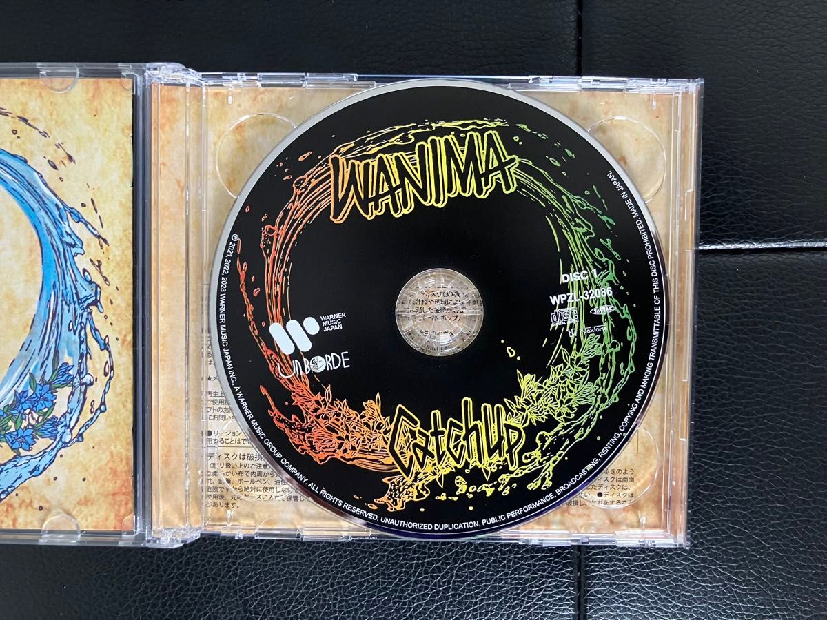 WANIMA 「catch up」CD＋Blu-ray 初回版