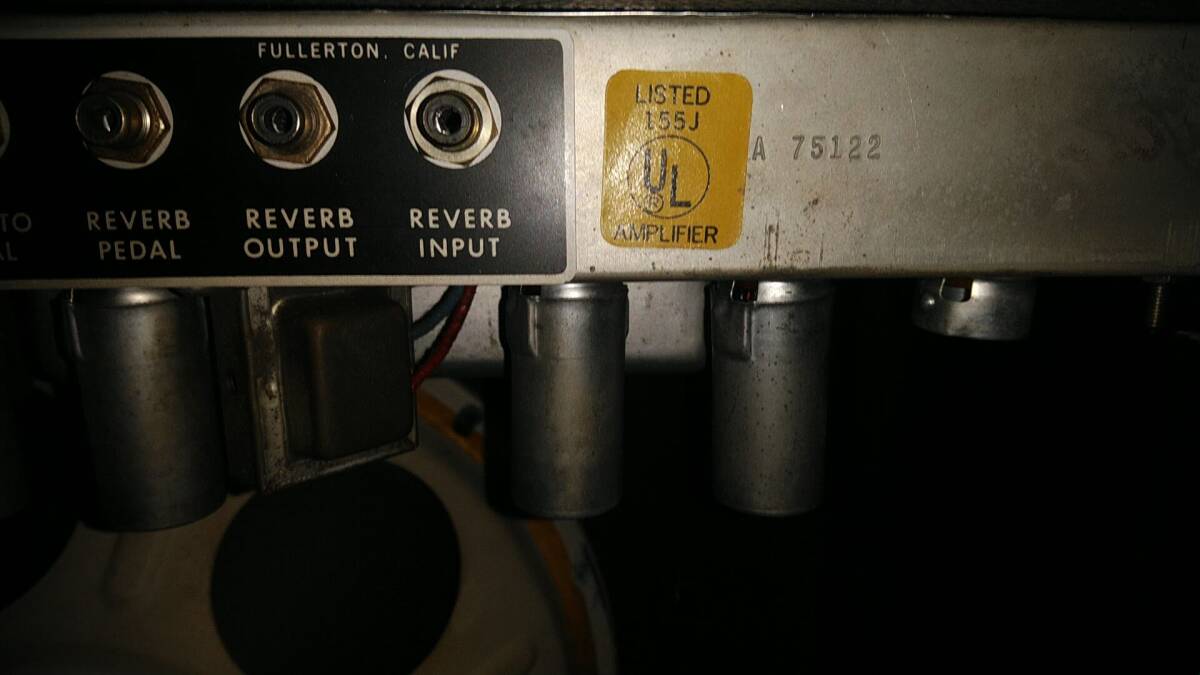 Fender　BANDMASTER　Reverb　改造品_画像6