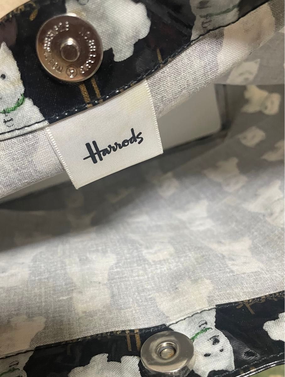 Harrods  ハロッズ トートバッグ 犬