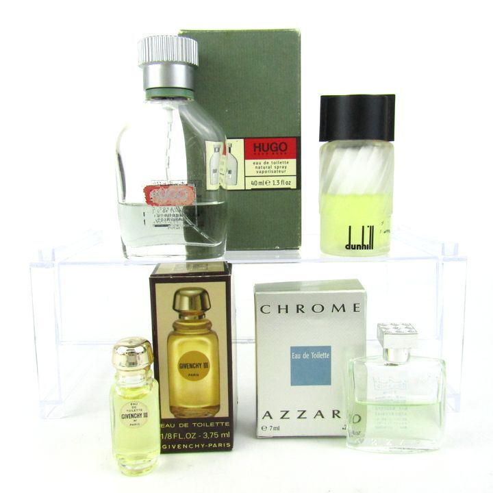 ji van si./ Dunhill other Mini perfume etc. 4 point set together fragrance CO men's GIVENCHYetc.