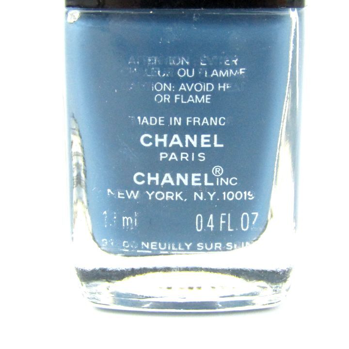 シャネル ヴェルニ ネイルカラー BLUE BOY ブルーボーイ 残半量以上 コスメ PO レディース 13mlサイズ CHANEL_画像3