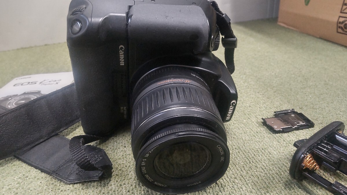WB104 Canon EOS Kiss Digital X デジタル一眼レフカメラ デジタルカメラ/キャノン/イオス 簡易動作確認OK 動作品 現状品 の画像7