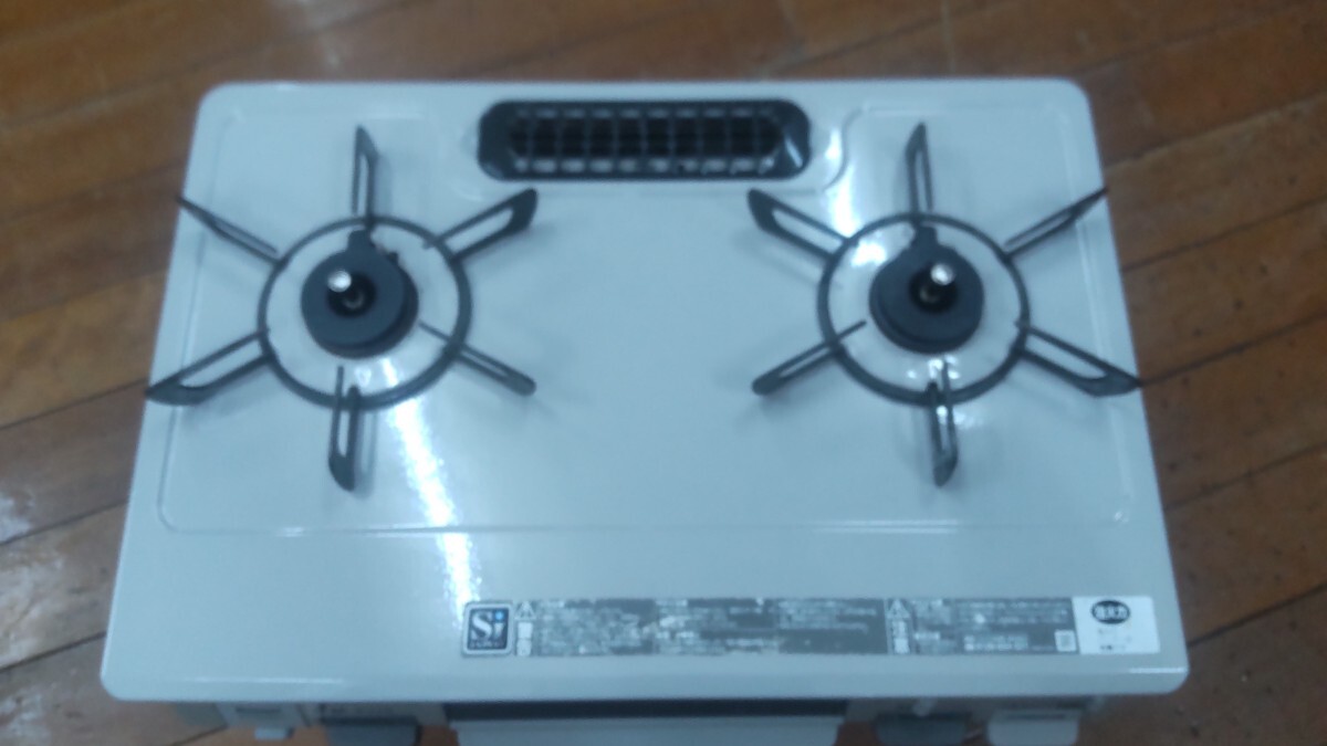 WB108 Rinnai RTE594BE2 LP gas - city gas modified gas portable cooking stove / gas-stove /Si sensor operation goods present condition goods 