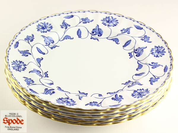  Western-style tableware Spode Spode COLONEL plate 5 customer diameter 27.2cm E1210