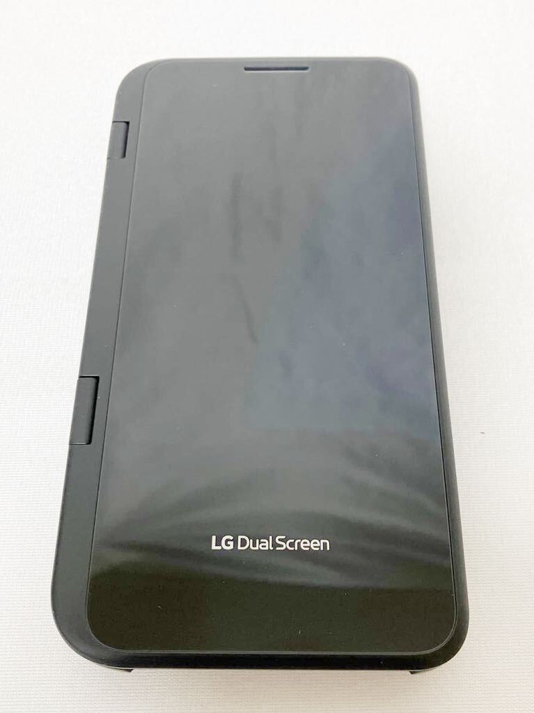 新品 未使用 LG V50 デュアルスクリーン 6.2インチ OLEDケース ThinQ 5G バンパー オリジナル LM505N ブラックの画像1