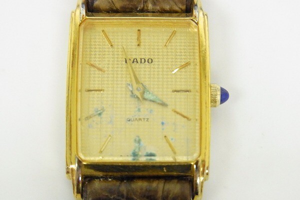 J387-J10-3310◎ RADO ラドー 133.9555.2 レディース クォーツ 腕時計 現状品① ◎_画像1