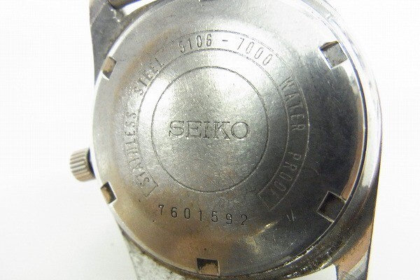 J386-S28-3852◎ SEIKO セイコー 5106-7000 メンズ 手巻き 腕時計 現状品① ◎_画像4