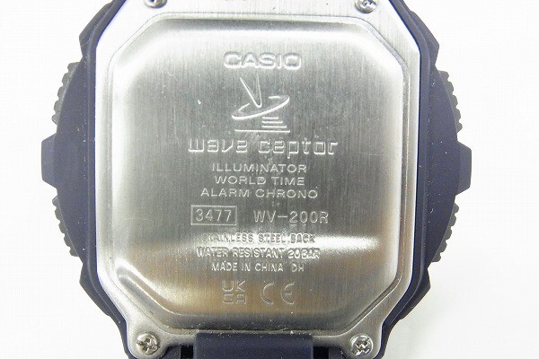 J379-S28-3942◎ CASIO カシオ WV-200R メンズ クォーツ 腕時計 現状品① ◎の画像4