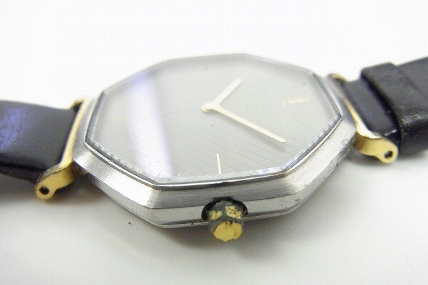 J367-N37-553◎ Yves Saint Laurent イヴサンローラン 2720-272269 レディース クォーツ 腕時計 現状品① ◎の画像3