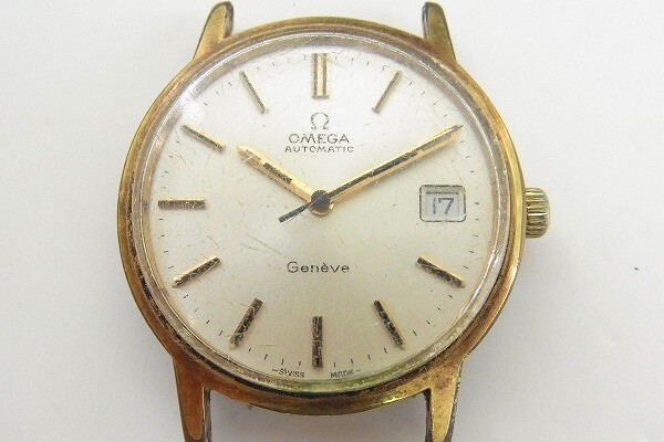 J351-N36-1400◎ OMEGA オメガ ジュネーブ メンズ 自動巻き 腕時計 現状品① ◎の画像1