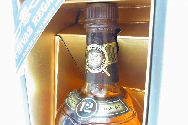 J004-S20-6913 CHIVAS REGAL Chivas Reagal 12 year Scotch whisky 750ml 43% not yet . plug present condition goods ③