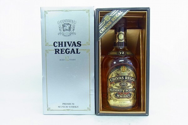 J004-S20-6913 CHIVAS REGAL シーバスリーガル 12年 スコッチ ウィスキー 750ml 43% 未開栓 現状品③の画像1