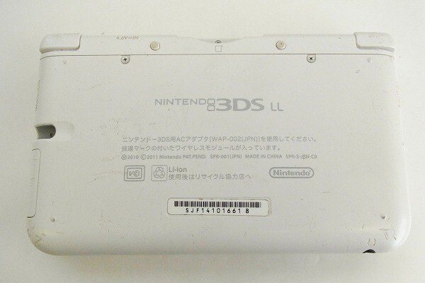 J598-Y30-1093◎ Nintendo ニンテンドー 任天堂 3DS LL SPR-001 本体 ゲーム 現状品③◎の画像3