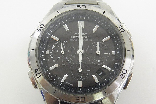 J455-Y2-6505◎ CASIO カシオ WVQ-M410 メンズ クォーツ 腕時計 現状品① ◎の画像1