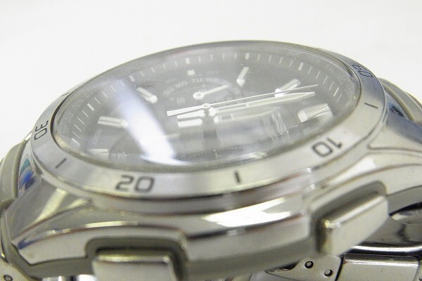 J455-Y2-6505◎ CASIO カシオ WVQ-M410 メンズ クォーツ 腕時計 現状品① ◎の画像3