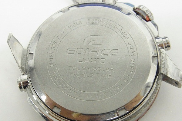 J1562-S28-4086◎ CASIO カシオ EQS-A500 メンズ クォーツ 腕時計 現状品① ◎の画像3