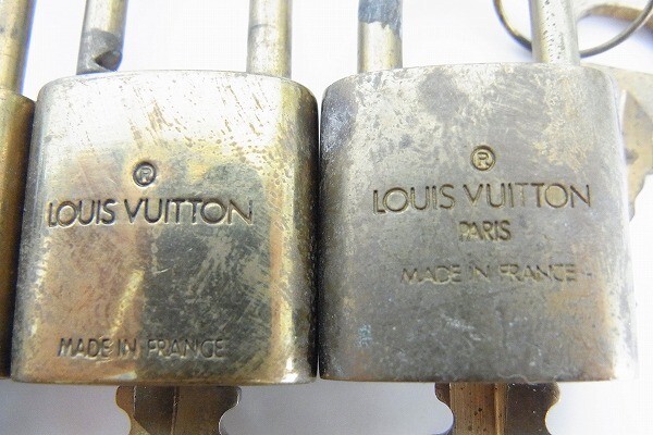 K594-J22-1071◎ Louis Vuitton ルイヴィトン カデナ まとめ 現状品③◎_画像3